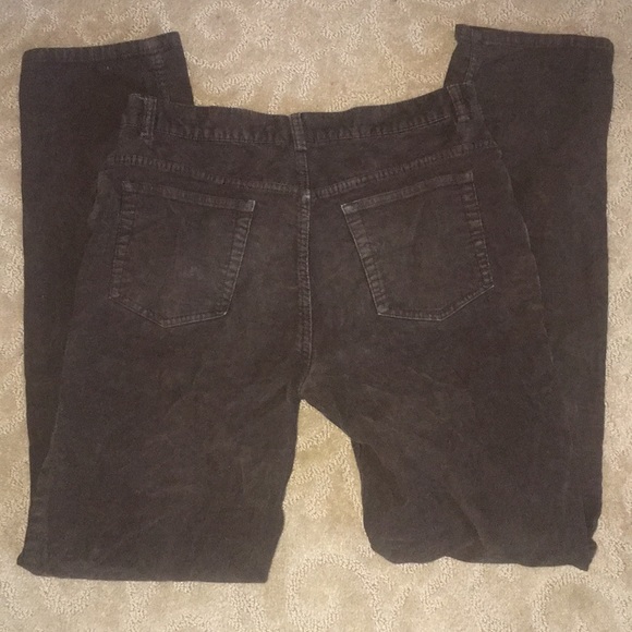 Boys Brooks Brothers Fleece brown cords pants 20 - Picture 2 of 3